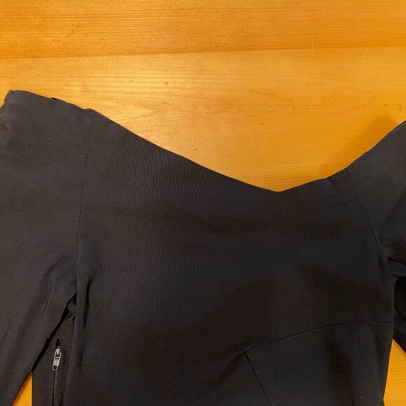 Dollface Asymmetrical Black Graphic Tunic - Picture 4 of 10